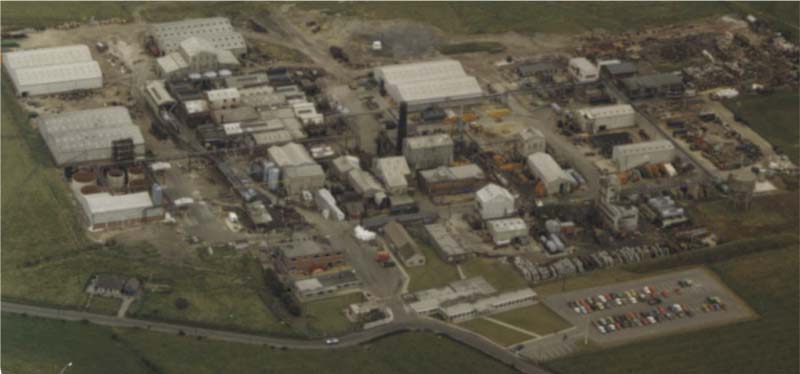Aerial view of Site 1979.